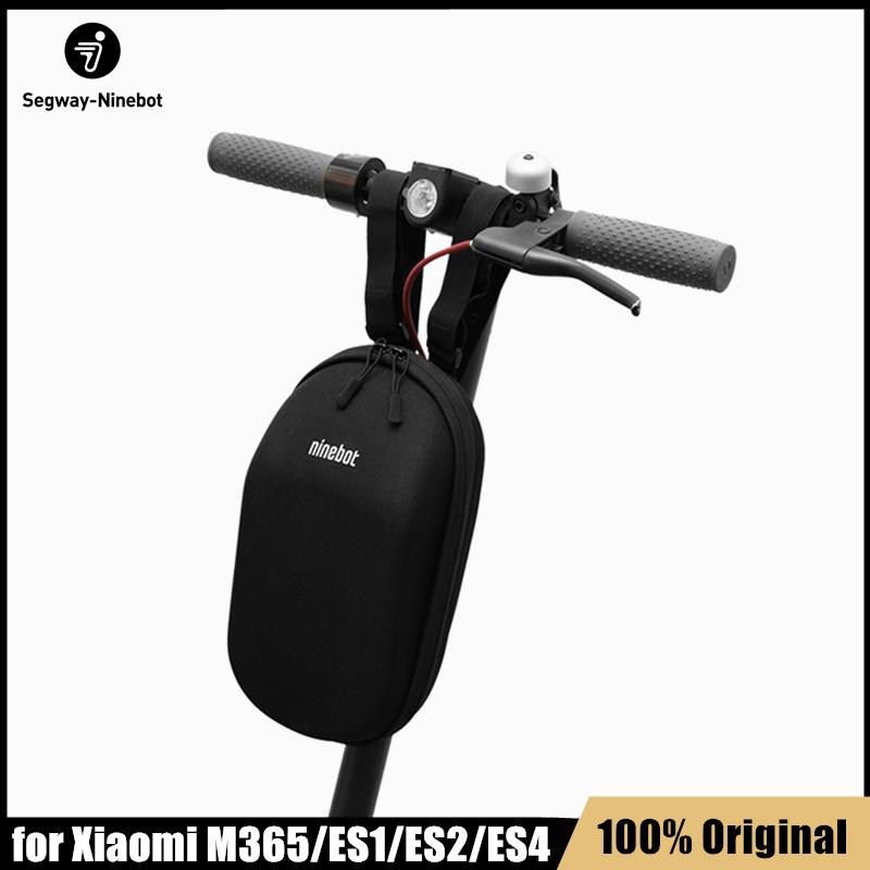 Ninebot Mini Portable Handle Bag designed for Xiaomi Mijia M365 Electric Kick Scooter, showcasing its sleek design and durable material.